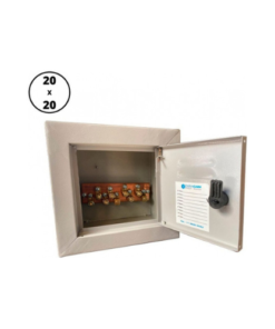 Caixa de Equipotencialização 20x20 Embutir c/ 9 terminais