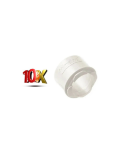 10 Adaptadores Branco 3/4