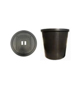 Caixa Aterramento 300 Mm/h 250mm, Conica, PP