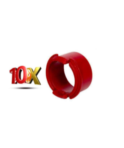 10 Adaptadores Vermelhos 3/4