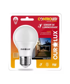 Lâmpada Controled Sensor de Luminosidade 6500K