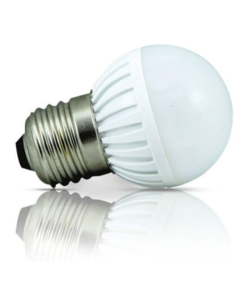 Lâmpada Bolinha 3W, 12V Branca Fria, E27