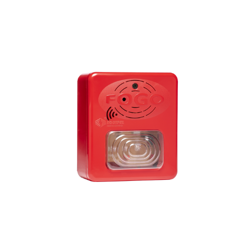 Indicador Audiovisual e Acústico Endereçável 20 24Vcc IP20 ECAI -E (4022) - Imagem 2